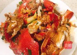 Illustration of how to stir-fry tiger crabs 7