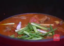 Illustration of tomato stewed beef brisket 11