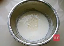 Illustration of how to make rainbow mousse 10