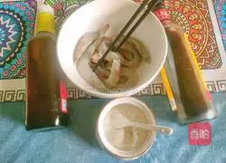 Illustration of how to make fried shrimps with broccoli, carrots and shrimps 6