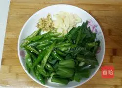 Illustration of how to make fried dough sticks and twice-cooked pork 3