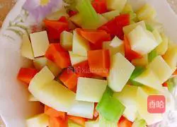 Illustration of how to make stir-fried pork belly 3 diced pork 6