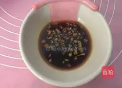 Garlic Illustration of how to make sliced ​​shrimps 3