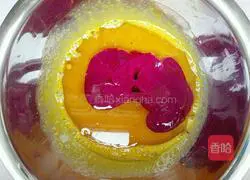 Pitaya cream cake roll recipe 3