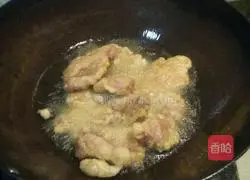 Illustration of how to make tomato sauce version of Guobao Pork 5