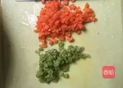 Illustration of how to make colorful mashed potatoes 2
