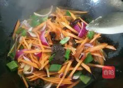 Illustration of how to make fish-flavored shredded pork (home cooking) 5