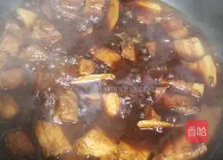 Illustration of how to make braised pork with mushrooms 6