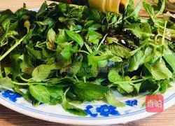 Illustration of how to make mint seabass 5