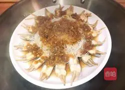 [Lantern Festival on the 15th day of the first lunar month] Illustration of steamed razor clams with garlic vermicelli 14