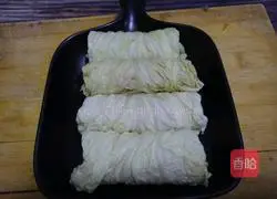 Illustration of how to make steamed cabbage rolls 9