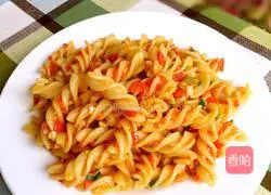 Illustration of how to make screw pasta 6