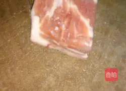 Illustration of how to cook twice-cooked pork with green onions 1