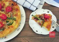 Seafood pizza recipe illustration 5