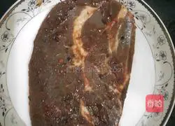 Illustration of how to fry steak 1