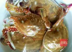 Illustration of swimming crab stew 2