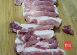 Illustration of steamed pork with rice flour 3