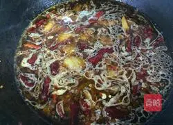 Illustration of how to make pork belly stewed with frozen tofu 12