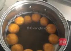 Illustration of how to make pumpkin glutinous rice balls 9