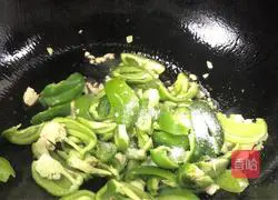 Fry bell peppers Illustration of how to make shrimps 6