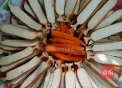 Illustration of how to make spicy dried tofu 7