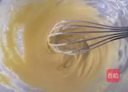 Illustration of how to make raisin soufflé 1