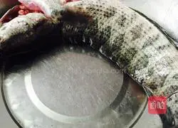 Boiled Illustration of how to make fish fillets 1