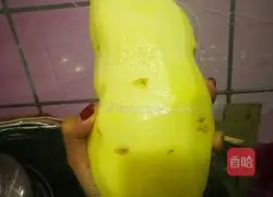 Illustration of how to make pork belly stewed with beans and potatoes 3