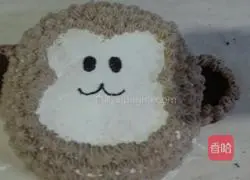 Monkey Cream Cake Recipe Illustration 15