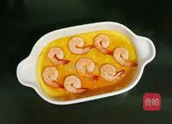 Illustration of how to make steamed eggs with shrimps 14