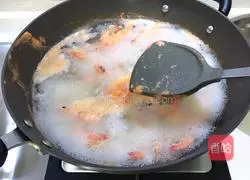 Illustration of how to make boiled shrimp 5