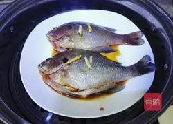 Illustration of how to make steamed sunfish 3