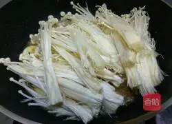 Enoki Mushroom Japanese Tofu Stew Illustration 8