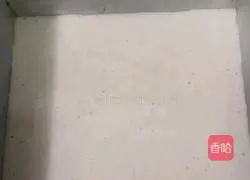 Illustration of how to make two-color pig skin jelly 8