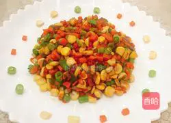 Illustration of how to make stir-fried Sanding 12