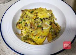 Illustration of how to make clams with scrambled eggs 8