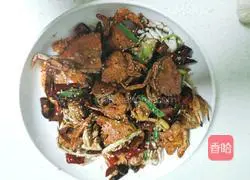 Illustration of home-style spicy crab recipe 8
