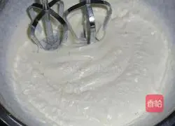 Illustration of how to make edamame mousse cake 4