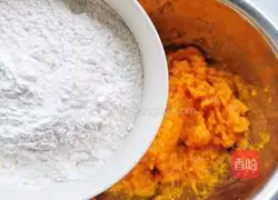 Illustration of how to make blood-tonifying red bean, pumpkin and glutinous rice balls 7