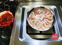 Illustration of how to make sizzling vermicelli shrimp 11
