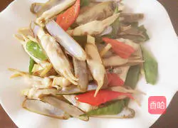 Illustration of how to stir-fry jellyfish 7