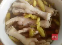 Illustration 9 of how to make homemade pickled pepper chicken feet 
