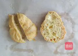 Illustration of how to make two-color swan puffs 9