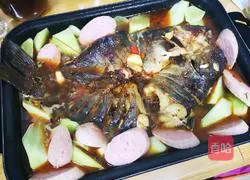 Illustration of the family version of Sichuan style grilled fish 6