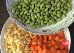 Illustration of how to make stir-fried Sanding (Jin Yu Man Tang) 2