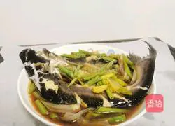 Illustration of steaming pangasius fish 8