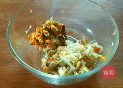 Illustration of how to make braised crab meat and lion head 3