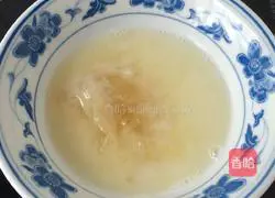 Illustration of how to make 8-inch blueberry mousse (square) 3