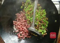 Cai Shu Illustration of how to make fried rice 13