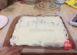 Cocoa Cream Cake Roll Recipe Illustration 18